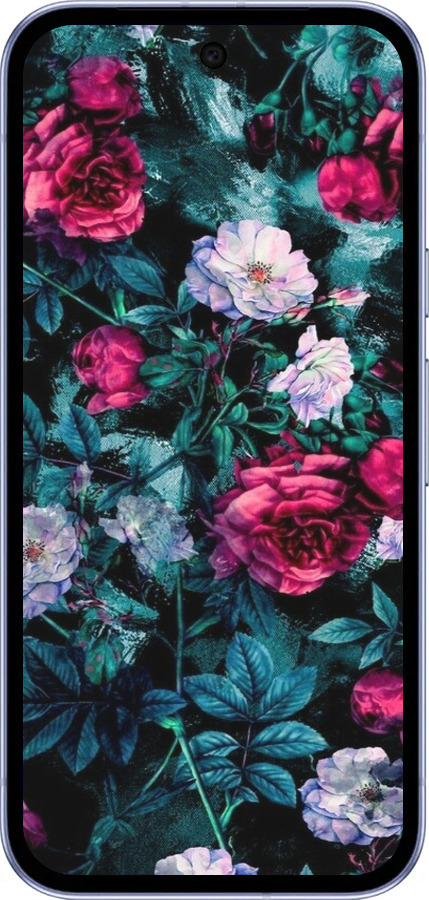 Силиконовый чехол Сад и розы для Google Pixel 9A - 6483u-3899 изображение 