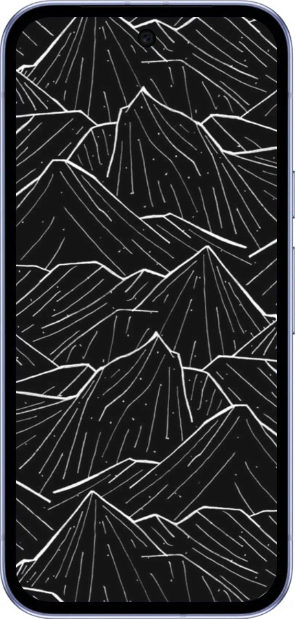 Силиконовый чехол С изображением Темных гор для Google Pixel 9A - 6489u-3899 изображение 