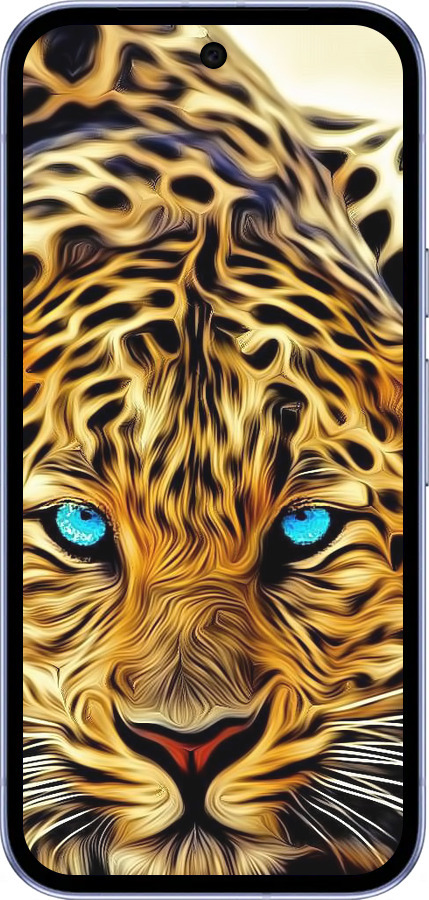 Силиконовый чехол Леопард для Google Pixel 9A - 6611u-3899 изображение 