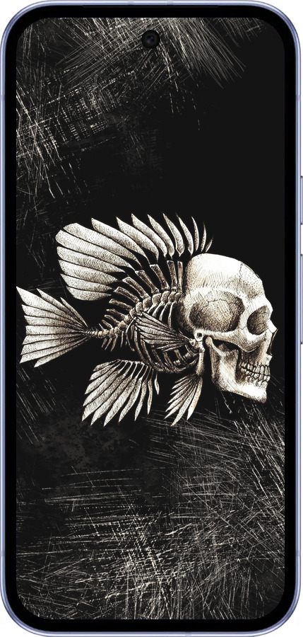 Силиконовый чехол Рыбо-человек для Google Pixel 9A - 683u-3899 изображение 