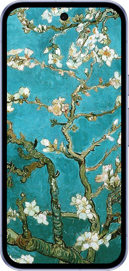 Силіконовий чехол Вінсент Ван Гог. Сакура для Google Pixel 9A - 841u-3899 изображение 