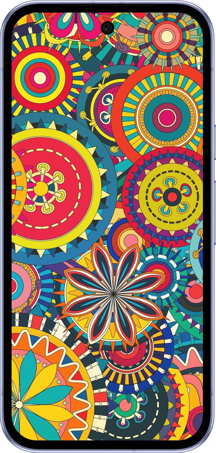 Силиконовый чехол Узор 5 для Google Pixel 9A - 902u-3899 изображение 