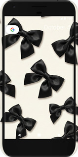 3D пластиковий матовий чехол Dark Coquette для Google Pixel XL - 6765m-401 изображение 