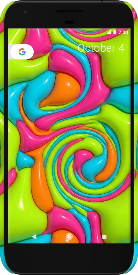 3D пластиковий матовий чехол Y2K Jelly Dream для Google Pixel XL - 6780m-401 изображение 