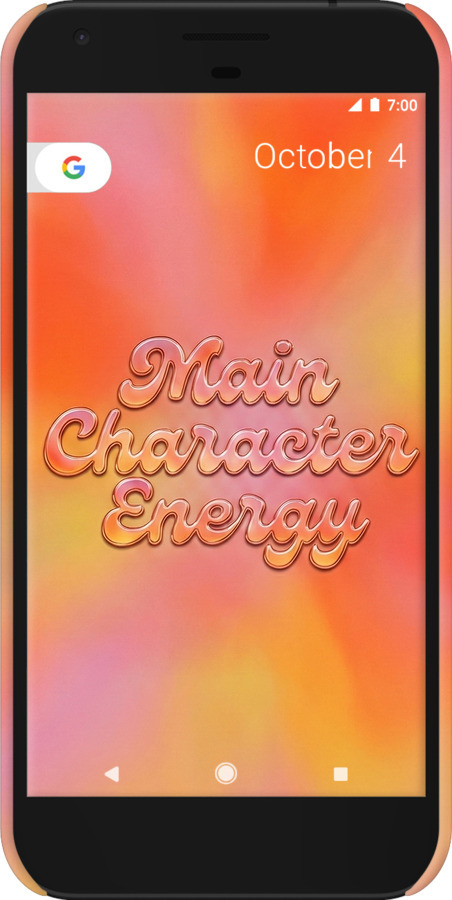 3D пластиковий матовий чехол Aura Gradient Main Character Energy Aesthetic Y2K для Google Pixel - 6783m-400 изображение 