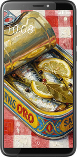 Силиконовый чехол Vintage Sardine Tin Phone для HTC Desire 12 Plus - 6772u-1485 изображение 