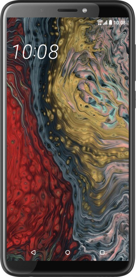 Силиконовый чехол С изображением абстрактной живописи для HTC Desire 12 Plus - 6530u-1485 изображение 