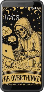 Силиконовый чехол The Overthinker для HTC Desire 12 - 6774u-1476 изображение 