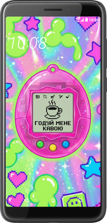 Силиконовый чехол Y2K Aesthetic Retro Pet: Годуй мене кавою для HTC Desire 12 - 6784u-1476 изображение 