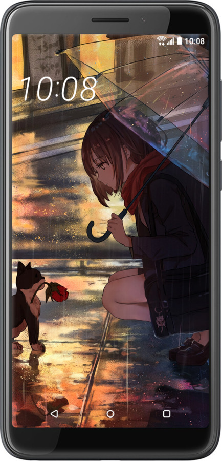 Силиконовый чехол Anime для HTC Desire 12 - 6609u-1476 изображение 