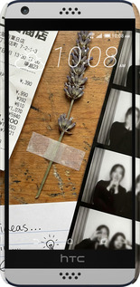 3D пластиковый глянцевый чехол Aesthetic Scrapbook Collage для HTC Desire 530 - 6773c-613 изображение 