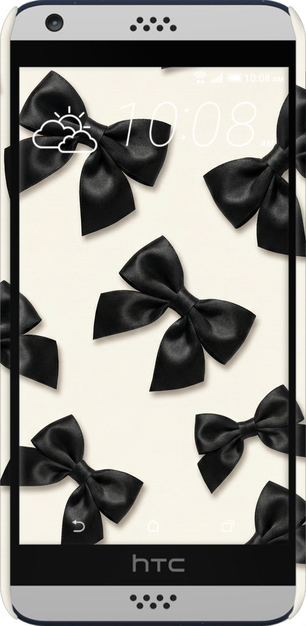 3D пластиковый глянцевый чехол Dark Coquette для HTC Desire 530 - 6765c-613 изображение 