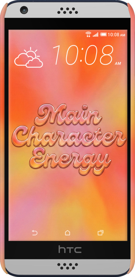 3D пластиковый глянцевый чехол Aura Gradient Main Character Energy Aesthetic Y2K для HTC Desire 530 - 6783c-613 изображение 