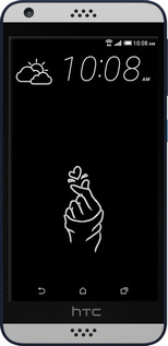 Силіконовий чехол Love You для HTC Desire 530 - 4298u-613 изображение 