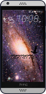 Силиконовый чехол Бесконечность для HTC Desire 530 - 4390u-613 изображение 