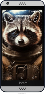 Силиконовый чехол Raccoon austronaut для HTC Desire 530 - 5581u-613 изображение 
