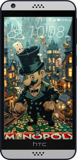 Силіконовий чехол Казковий Monopoly для HTC Desire 530 - 6086u-613 изображение 