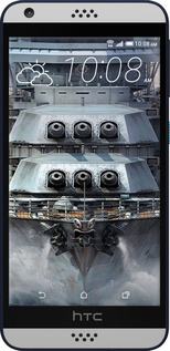 Силіконовий чехол Лінкор, world of tanks, wargaming, військовий корабель для HTC Desire 530 - 6453u-613 изображение 