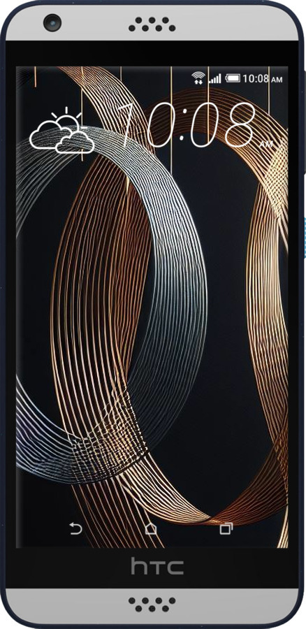 Силіконовий чехол Симфонія для HTC Desire 530 - 5835u-613 изображение 