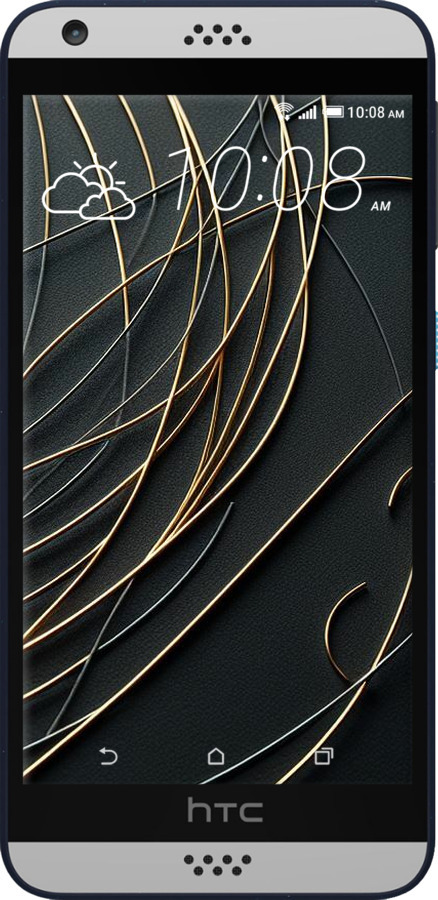 Силиконовый чехол Связь между мирами для HTC Desire 530 - 5837u-613 изображение 