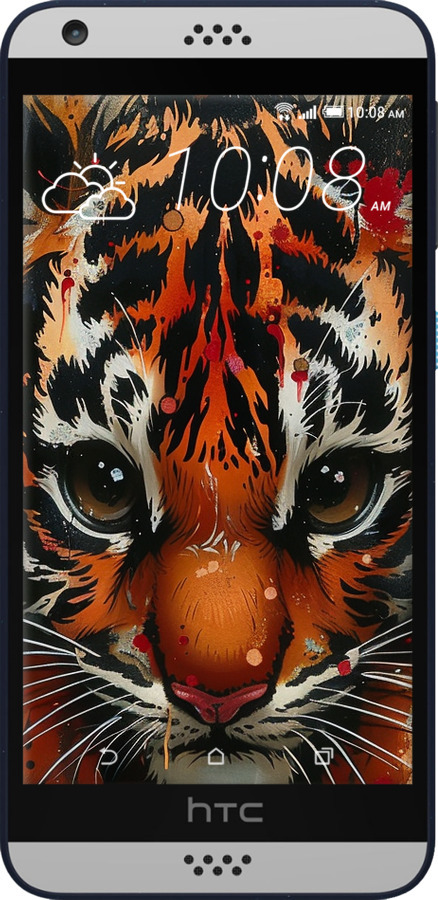 Силіконовий чехол Mini tiger для HTC Desire 530 - 6052u-613 изображение 