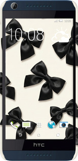 3D пластиковый матовый чехол Dark Coquette для HTC Desire 626G - 6765m-144 изображение 