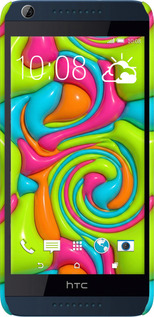 3D пластиковый матовый чехол Y2K Jelly Dream для HTC Desire 628 Dual Sim - 6780m-949 изображение 