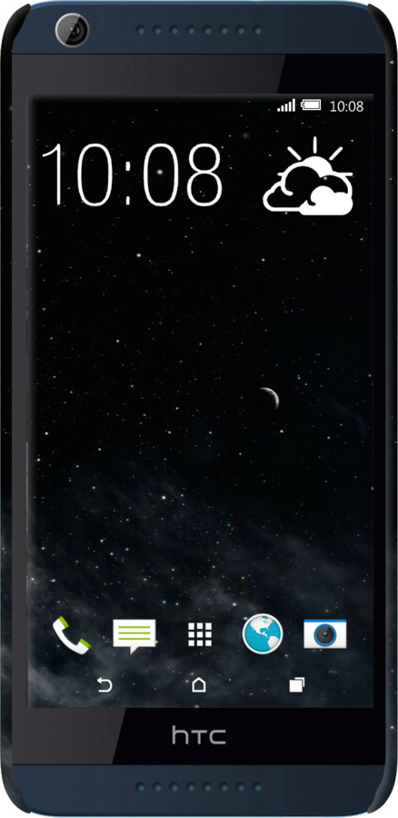 3D пластиковий матовий чехол Нічне небо для HTC Desire 628 Dual Sim - 6451m-949 изображение 