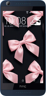 Силиконовый чехол Coquette Ribbons Dark Coquette для HTC Desire 628 Dual Sim - 6767u-949 изображение 