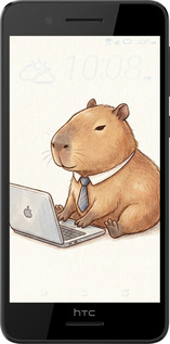 Силиконовый чехол Funny Capybara CEO Working для HTC Desire 728G - 6777u-145 изображение 