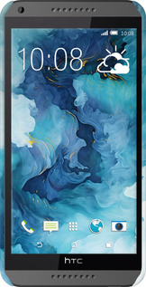 3D пластиковый матовый чехол Акварель для HTC Desire 816 - 6320m-169 изображение 