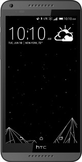Силиконовый чехол Черно белые абстрактные горы для HTC Desire 816 - 6437u-169 изображение 