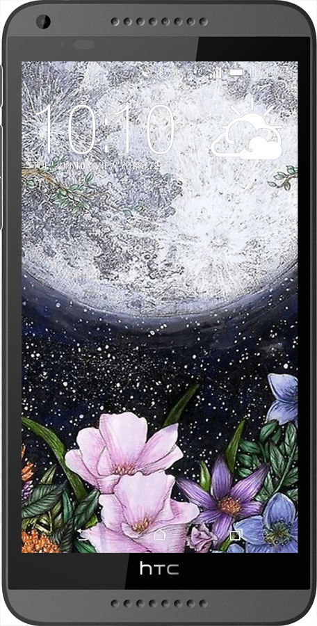Силіконовий чехол Північ у саду для HTC Desire 816 - 6259u-169 изображение 