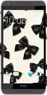 3D пластиковий матовий чехол Dark Coquette для HTC Desire 820 - 6765m-133 изображение 