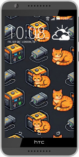 Силиконовый чехол Autonomous Zone для HTC Desire 820 - 6771u-133 изображение 