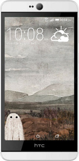 Силиконовый чехол Одинокий призрак на фоне гор для HTC Desire 826 dual sim - 6486u-312 изображение 
