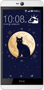Силіконовий чехол Cute Cat Celestial/Witchy для HTC Desire 826 dual sim - 6787u-312 изображение 