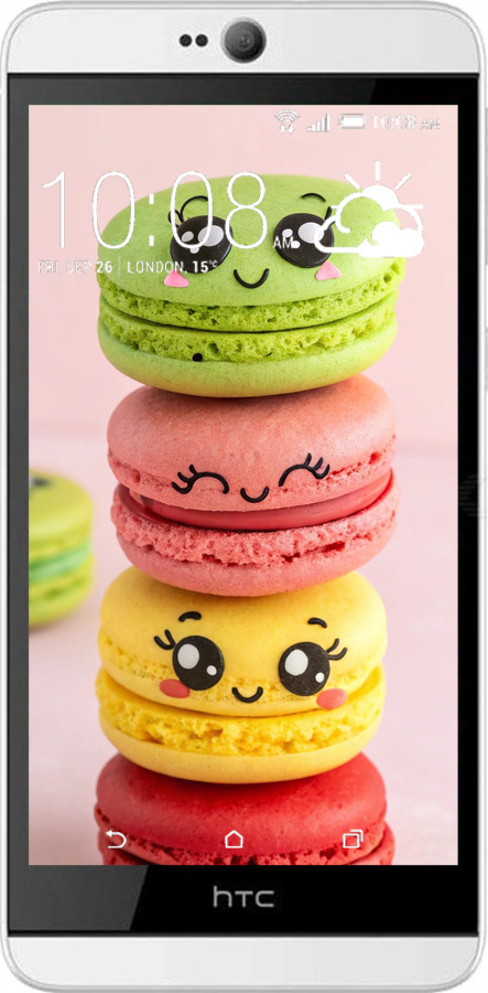 Силіконовий чехол Печиво для HTC Desire 826 dual sim - 6693u-312 изображение 