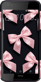 3D пластиковый матовый чехол Coquette Ribbons Dark Coquette для HTC Desire 830 - 6767m-785 изображение 