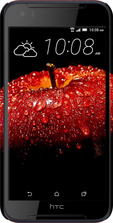 3D пластиковый матовый чехол Яблоко для HTC Desire 830 - 6022m-785 изображение 