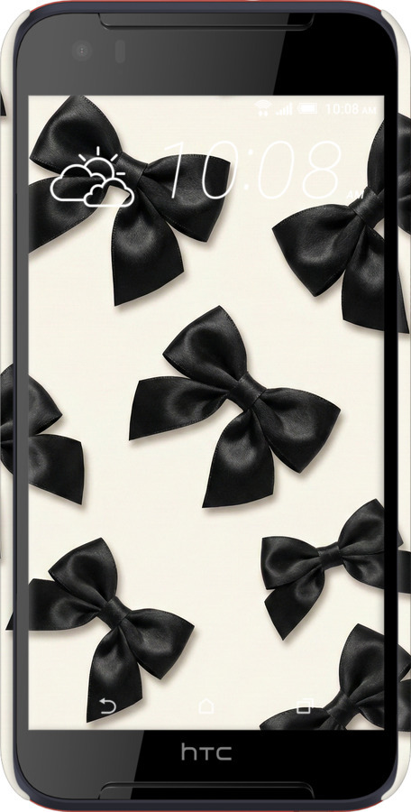 3D пластиковый матовый чехол Dark Coquette для HTC Desire 830 - 6765m-785 изображение 