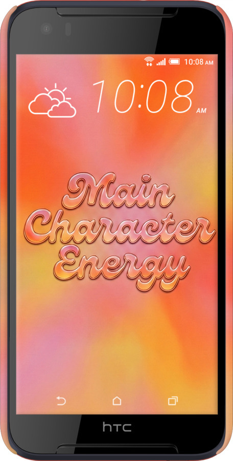 3D пластиковий матовий чехол Aura Gradient Main Character Energy Aesthetic Y2K для HTC Desire 830 - 6783m-785 изображение 