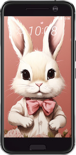 Силиконовый чехол Зайчик для HTC 10 - 5669u-464 изображение 