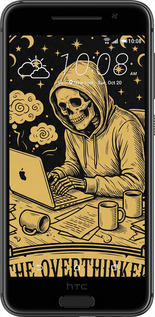 Силиконовый чехол The Overthinker для HTC One A9 - 6774u-156 изображение 
