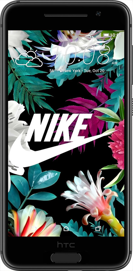 Силиконовый чехол Nike для HTC One A9 - 6378u-156 изображение 