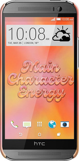 3D пластиковый глянцевый чехол Aura Gradient Main Character Energy Aesthetic Y2K для HTC One M8 dual sim - 6783c-55 изображение 
