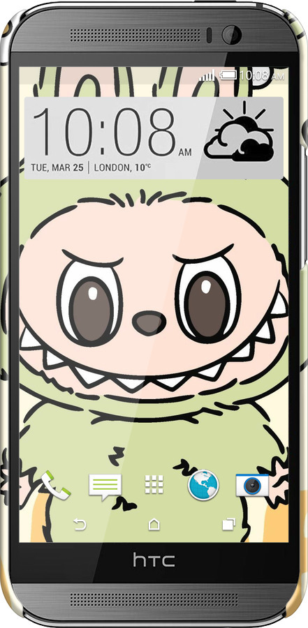 3D пластиковий глянцевий чехол № 6736 для HTC One M8 - 6736c-30 изображение 