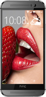 Силиконовый чехол Наслаждение для HTC One M8 dual sim - 6701u-55 изображение 