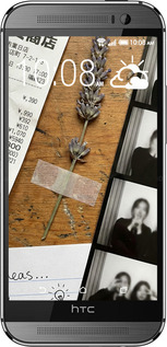 Силиконовый чехол Aesthetic Scrapbook Collage для HTC One M8 dual sim - 6773u-55 изображение 