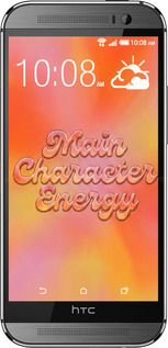 Силіконовий чехол Aura Gradient Main Character Energy Aesthetic Y2K для HTC One M8 dual sim - 6783u-55 изображение 